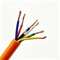 Duurzame 6*1.0mm² Waterdichte Kabel PE Isolatie Oranje PUR Jas Naakte Koper Waterdichte Structuur voor Waterbouw