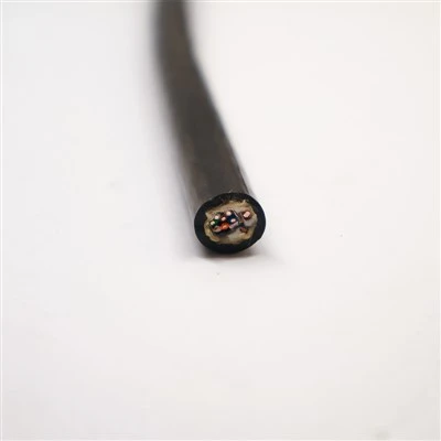 Paide PDK81301-2*0.75+STP CAT5 hybride waterdichte PE-geïsoleerde PUR omhulde kale koperen 300V/500V industriële maritieme ROV-kabel